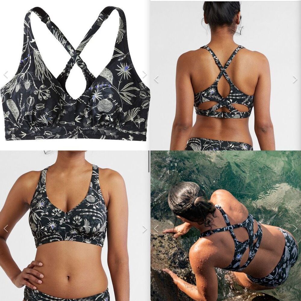 Title Nine Phenom Hidden Underwire Bikini Top - Papyrus 38D NWT
